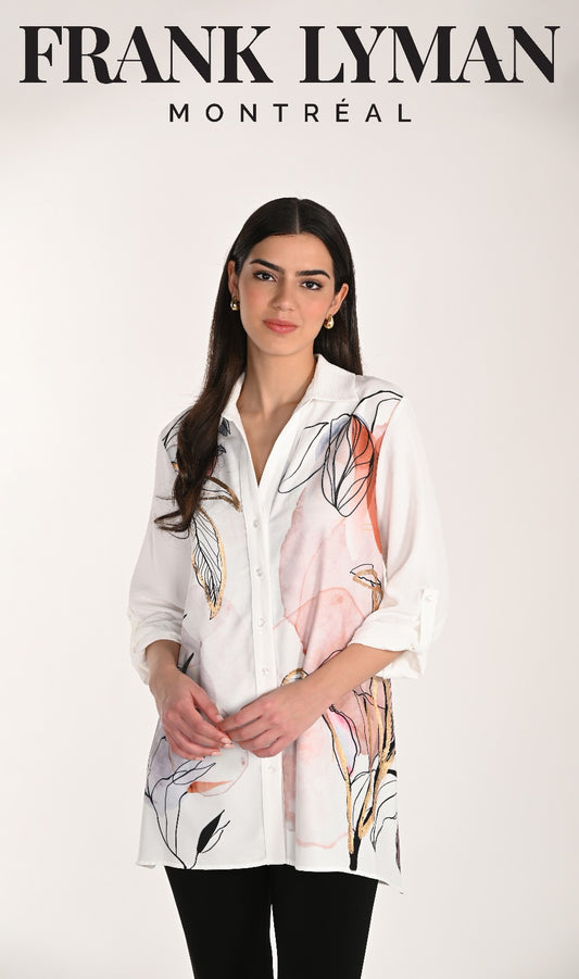 Frank Lyman 266513 woven blouse