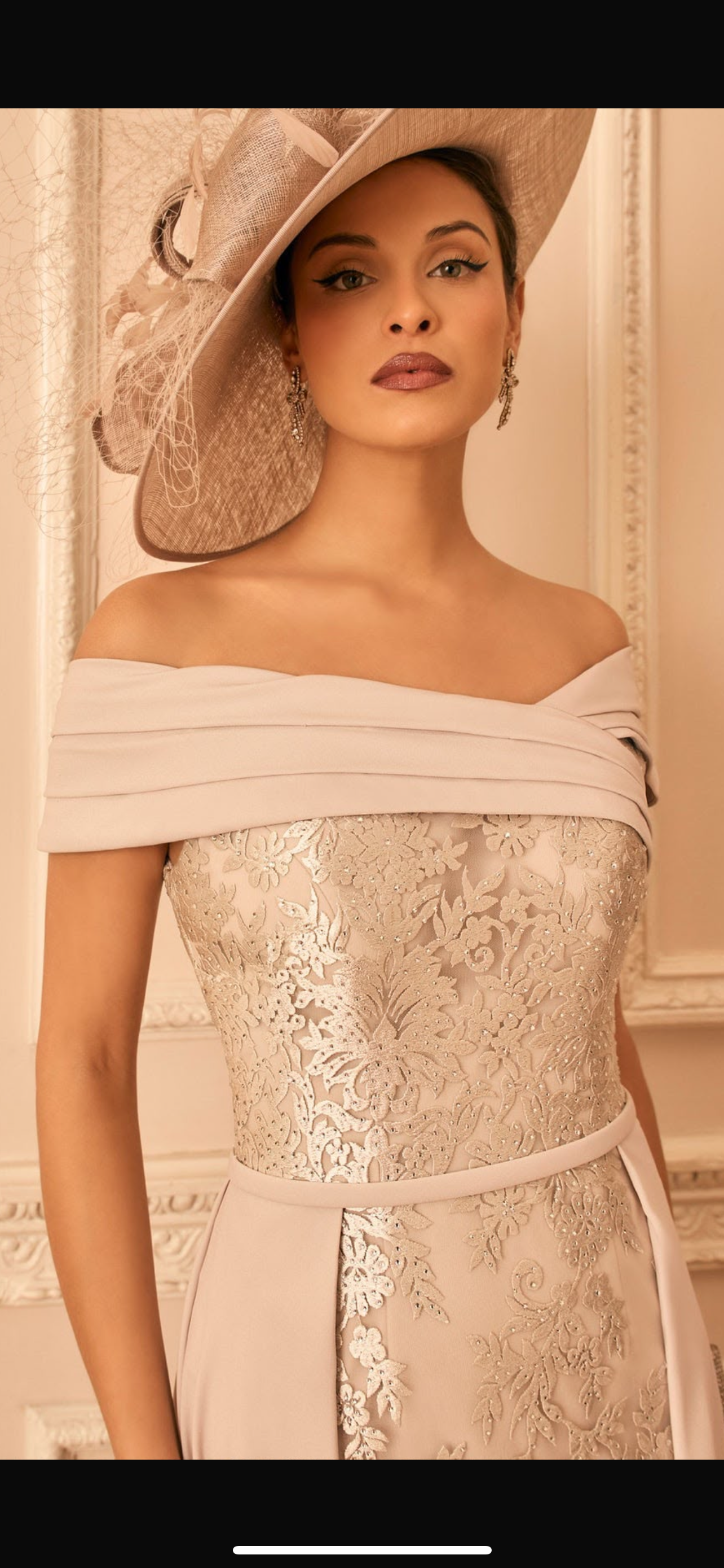 New A/W 26/27 mother of bride/groom..Veni Infantino Taupe Dress..