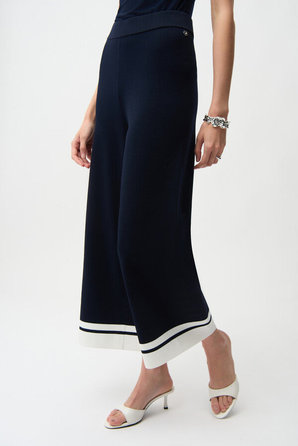 JOSEPH RIBKOFF
Mid-rise Wide-leg Trousers Style 261942