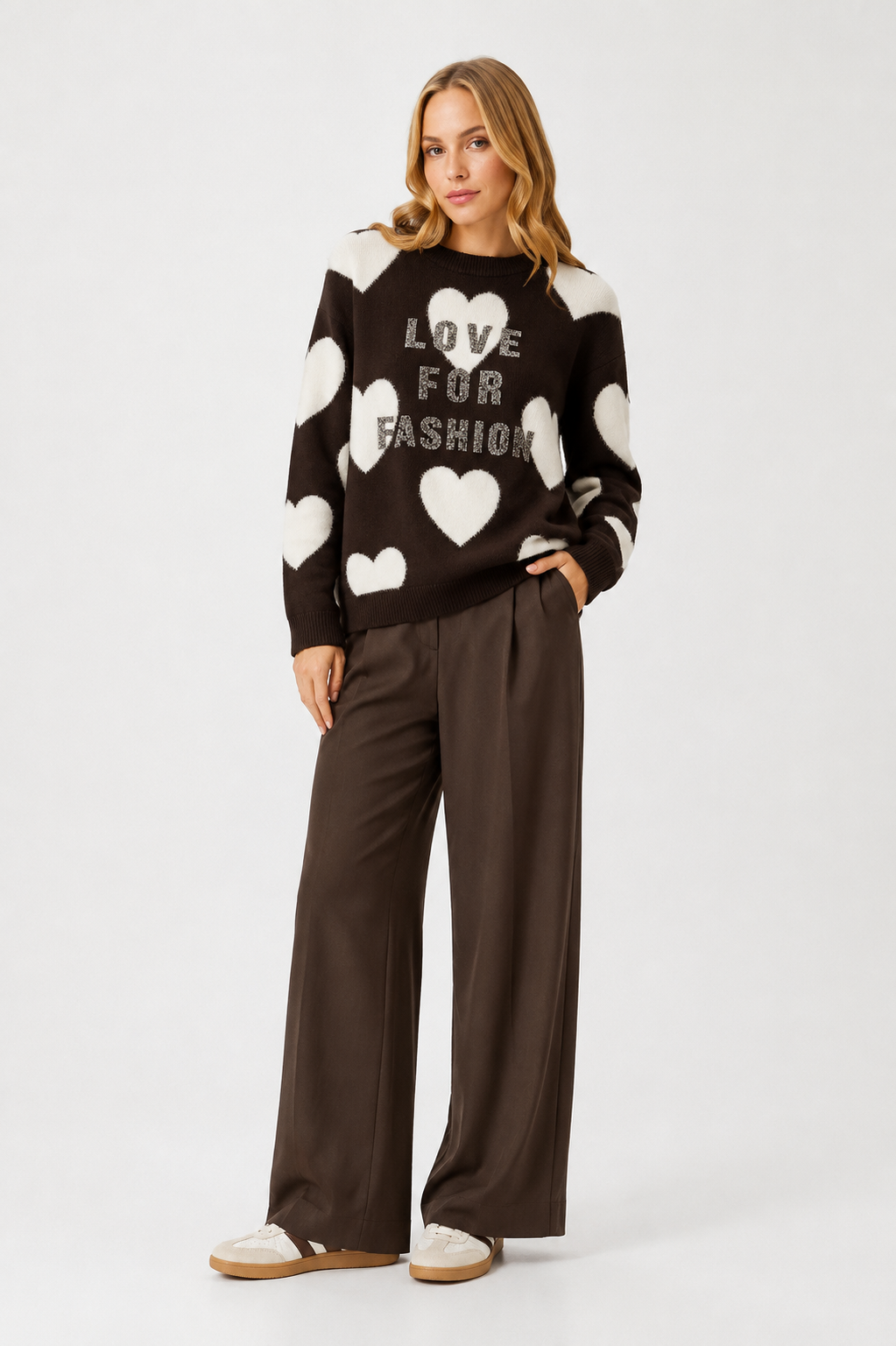 Tuzzi Love for Fashion Heart Knit
