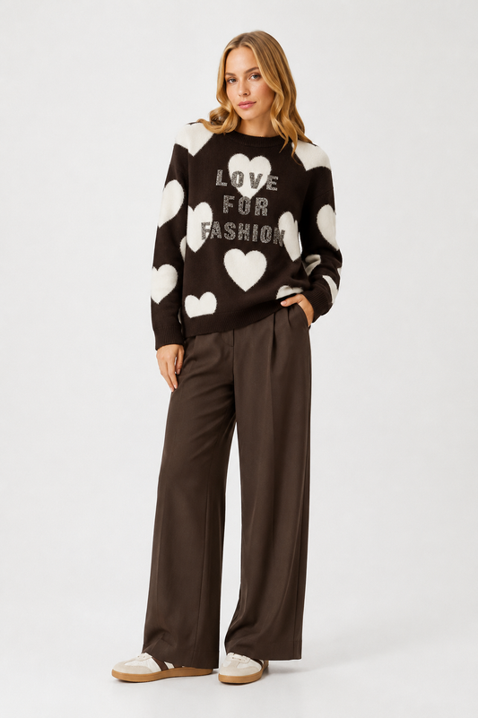 Tuzzi Love for Fashion Heart Knit