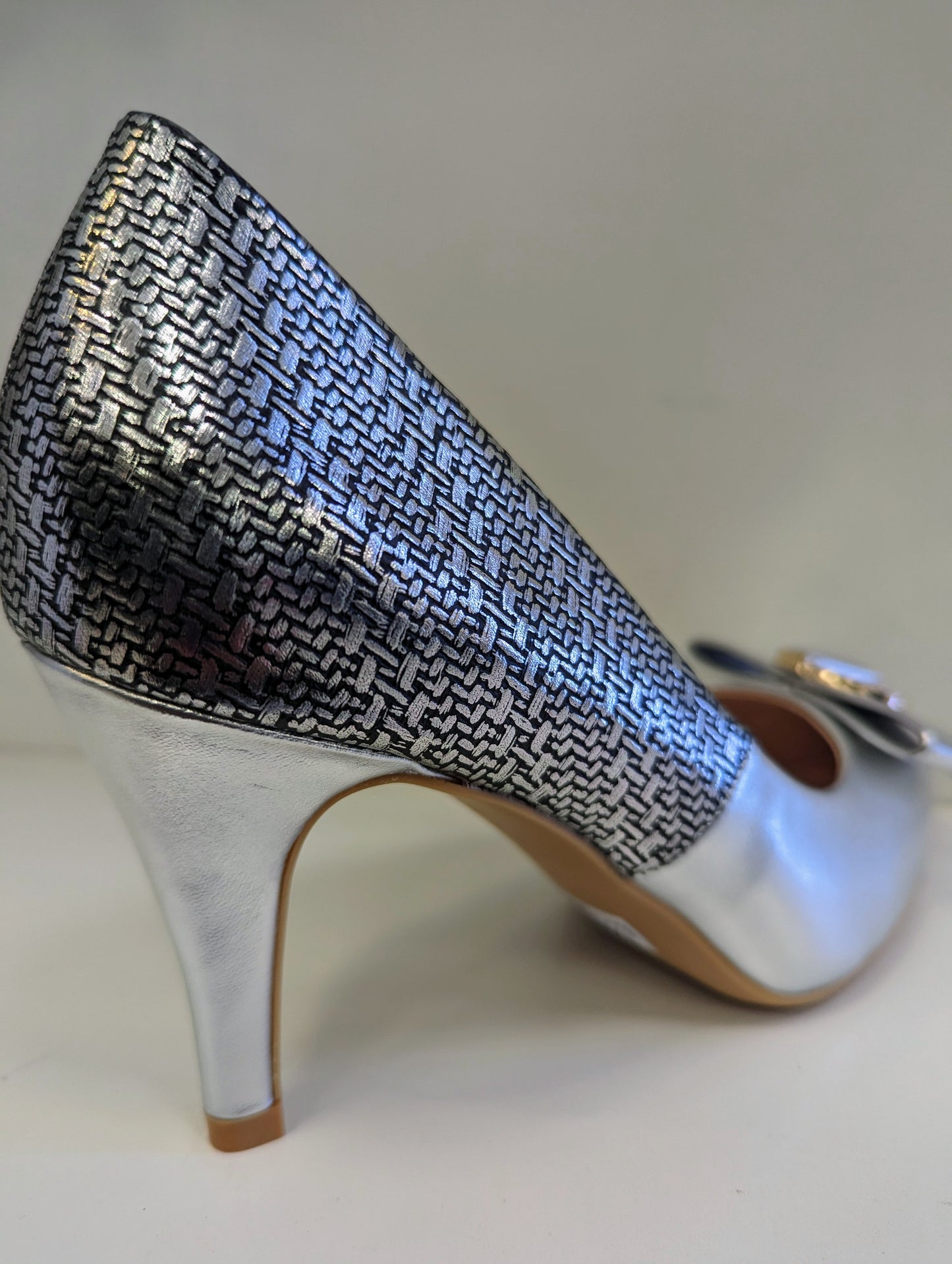 Silver moon shoe