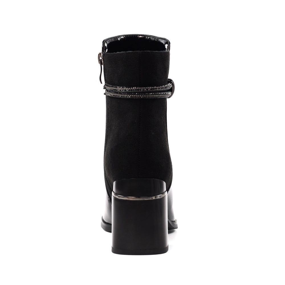 Lunar Amari patent  ankle boot